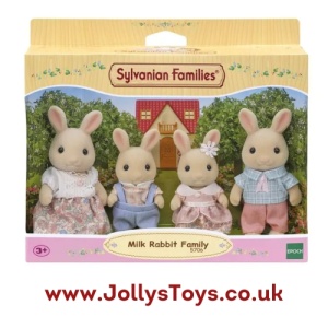 Sylvanian Families Milk Rabbit Family